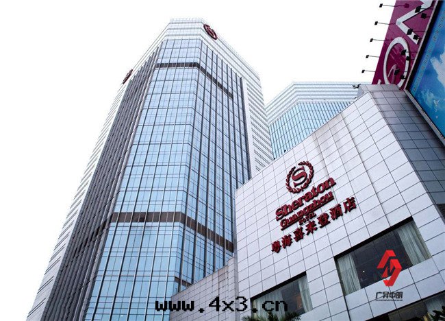 廣州喜来登酒(jiǔ)店(diàn)幕牆(qiáng)鋁(lǚ)單闆