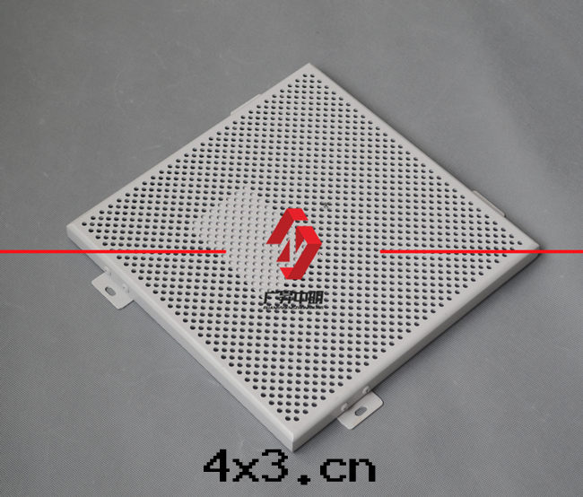 沖孔鋁(lǚ)單闆